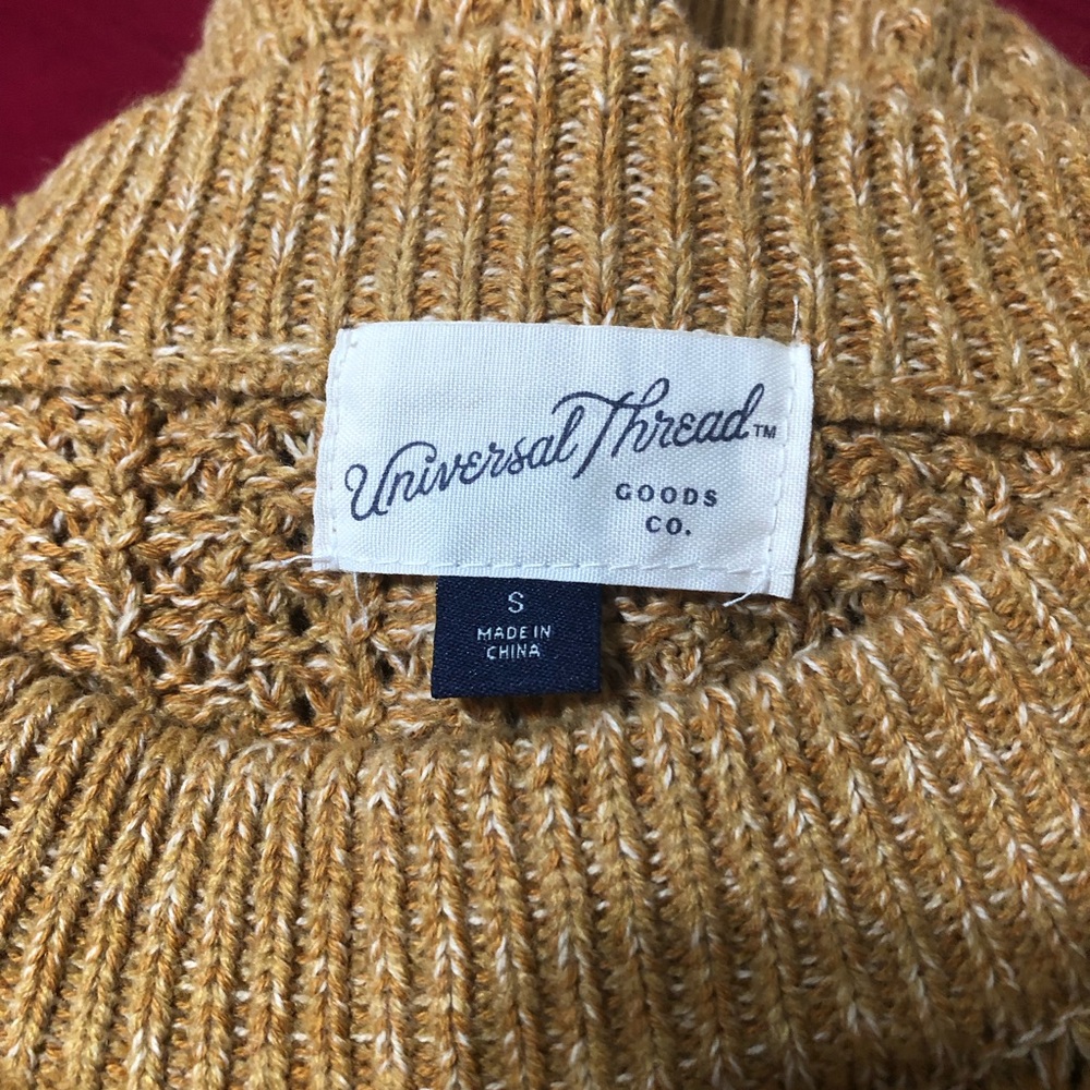 Universal Thread Mustard Knit Sweater - Picture 5 of 7